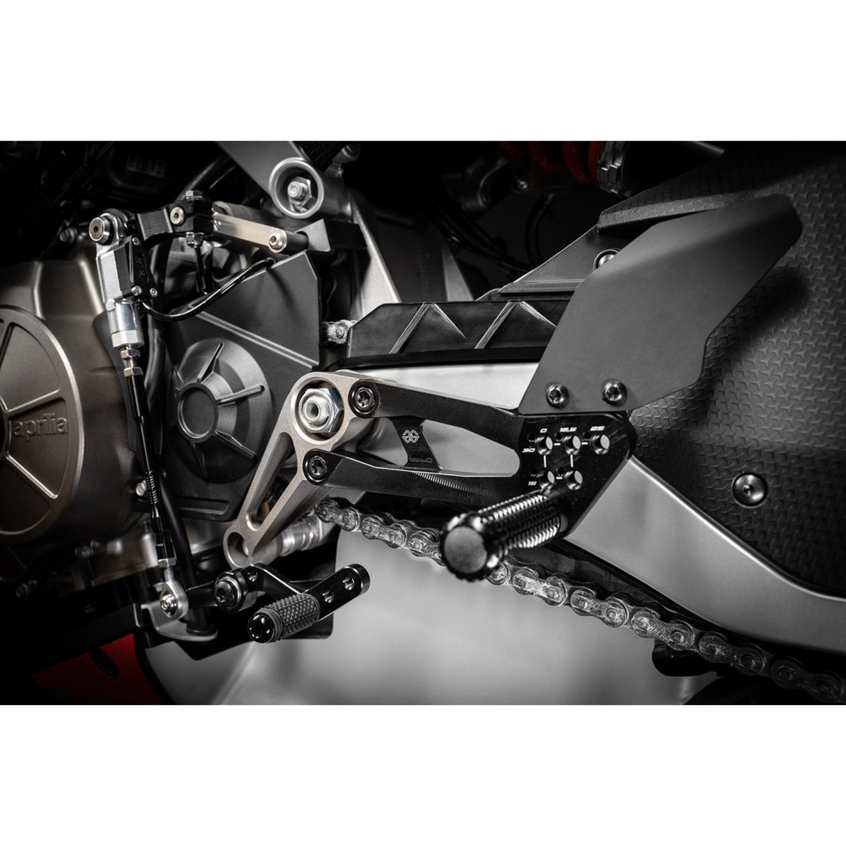 Gilles Tooling Rearset - FXR-A03-B Aprilia 660 / Tuono 660 2021-2025