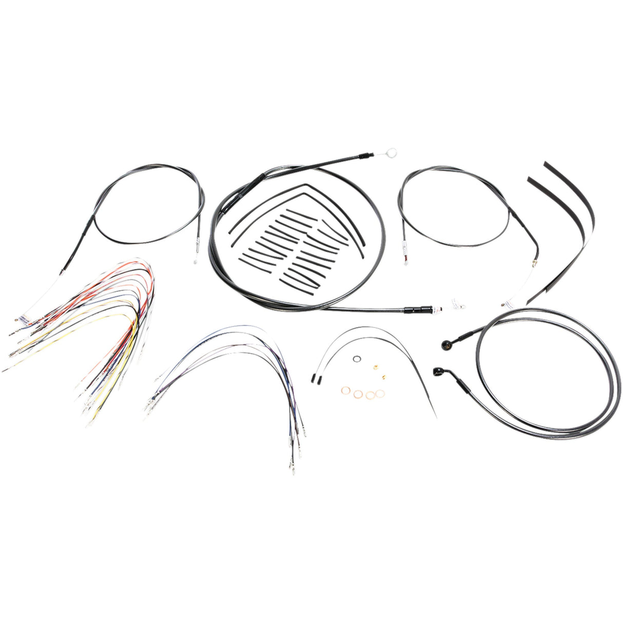 Magnum Shielding Cable Kit - 487653 For Harley Sportster 2007-2013
