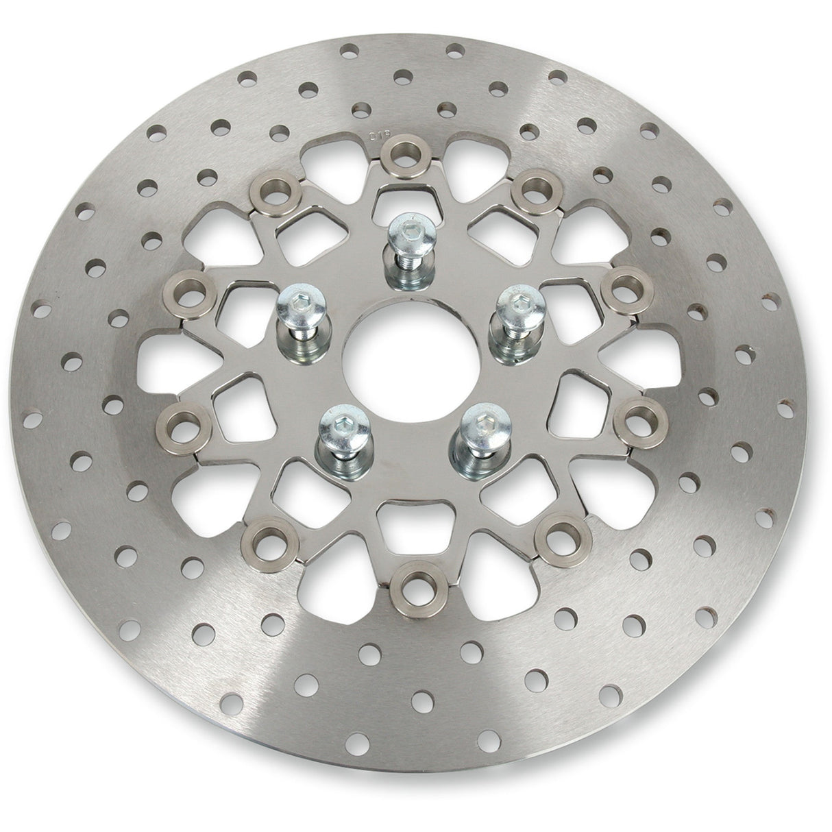 EBC Custom Stainless Steel Rear Brake Rotor Silver - RSD019 For Harley 1992-1999