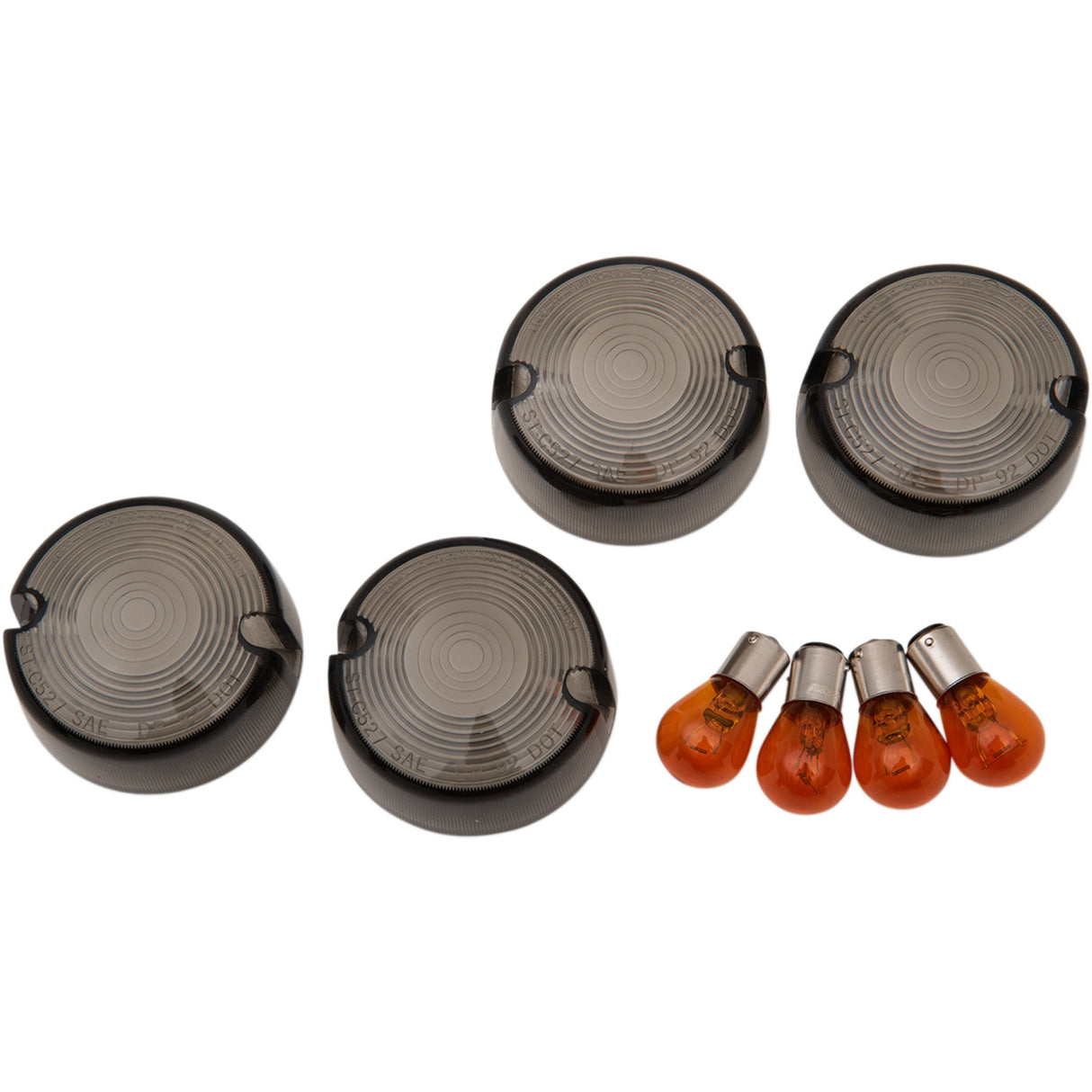 Drag Specialties Smoked Turn Signal Lens Kits For Harley Sportster 1986-2001
