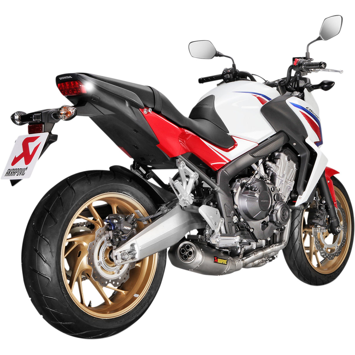 Akrapovic Racing Line 4-Into-1 Exhaust System - S-H6R12-HAFT Honda CB650F / CBR650F 2014-2016