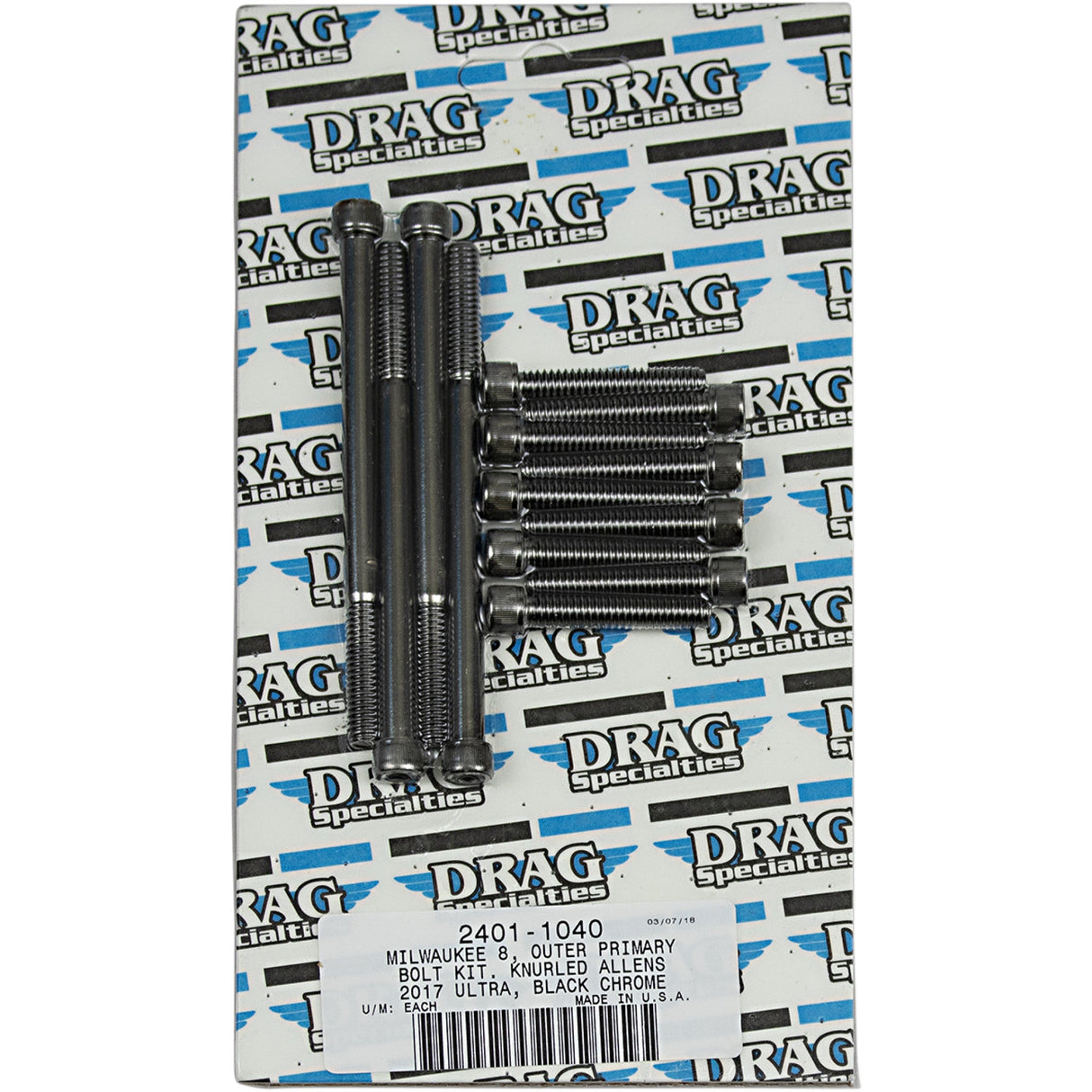 Drag Specialties Bolt Kit For Harley Touring 2017-2021