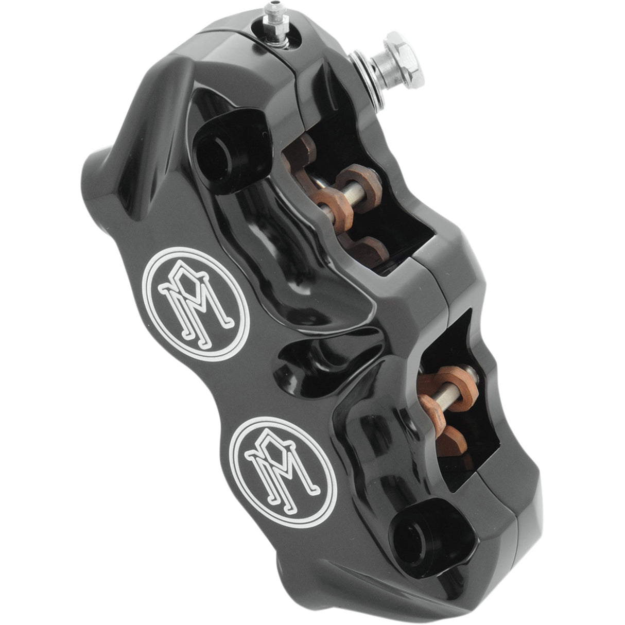 Performance Machine Brake Caliper - 0052-2405-BM For Harley Touring 2000-2007