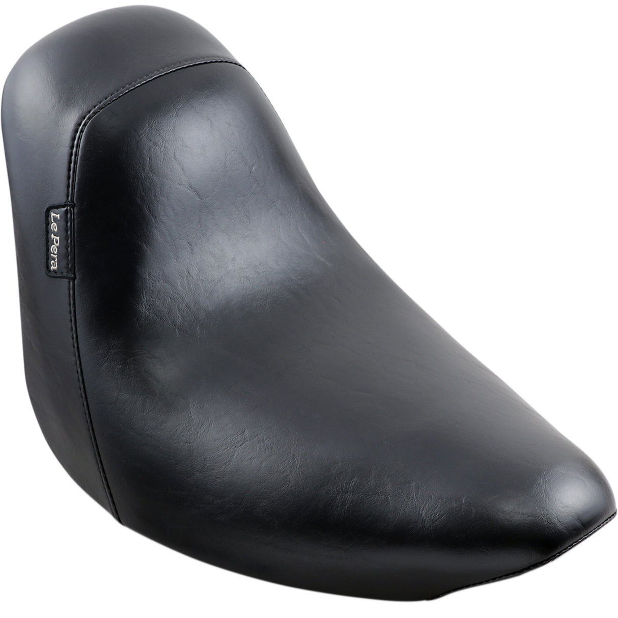 LePera Bare Bones Solo Seat Smooth Black - LGK-007 For Harley Softail 2006-2017