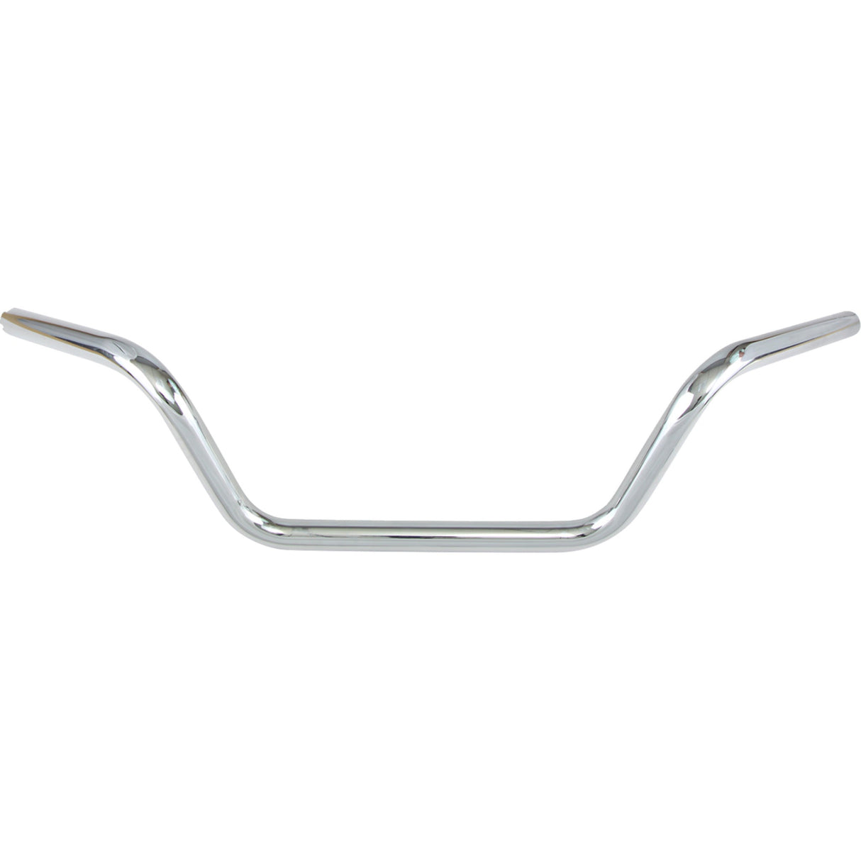 DRAG SPECIALTIES 0601-4185 1" Handlebar — Buckhorn/Low 1" Handlebar - Buckhorn Low - TBW - Chrome