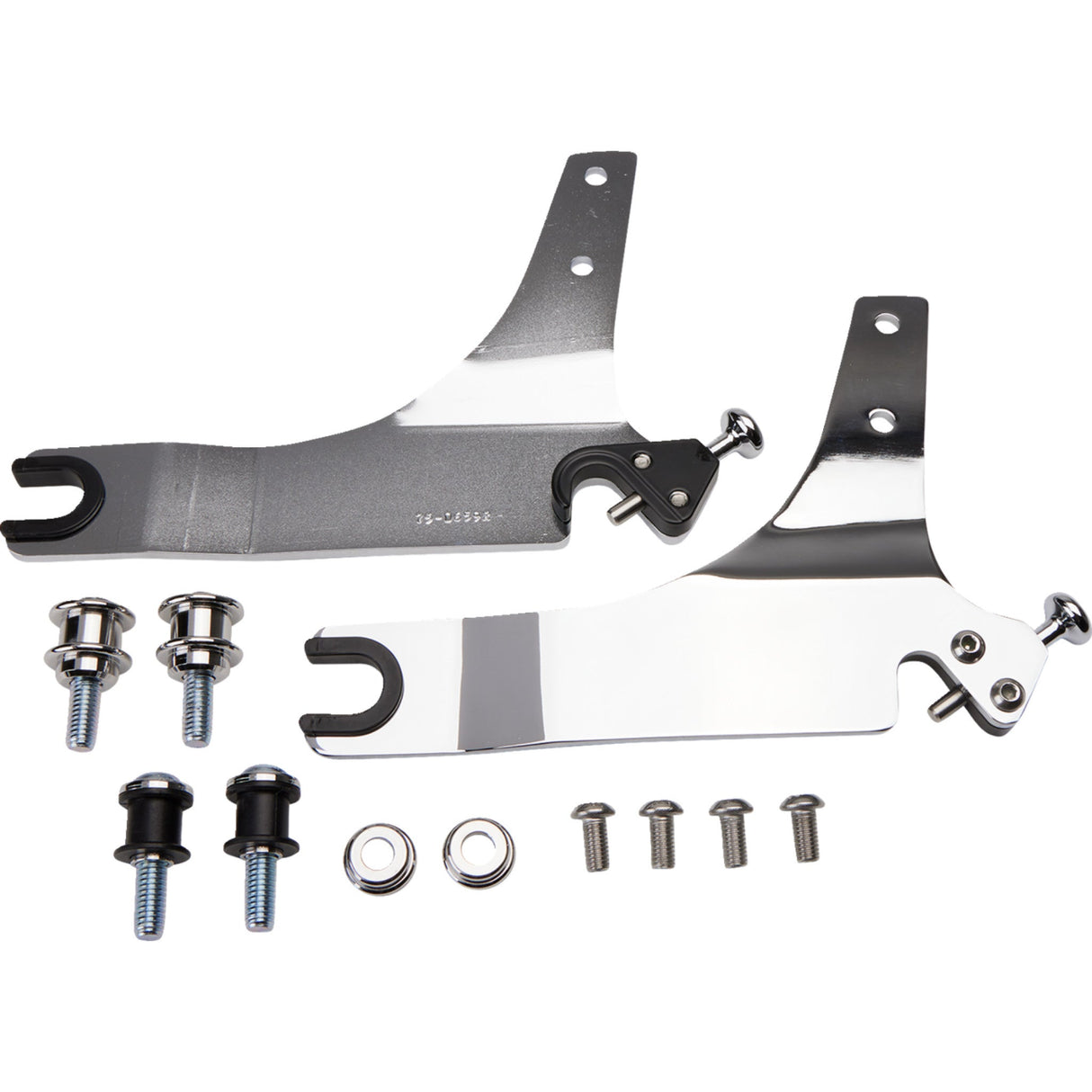 COBRA 1501-0613 602-2029 Detachable Backrest Kit - 11" - Chrome - FXLR
