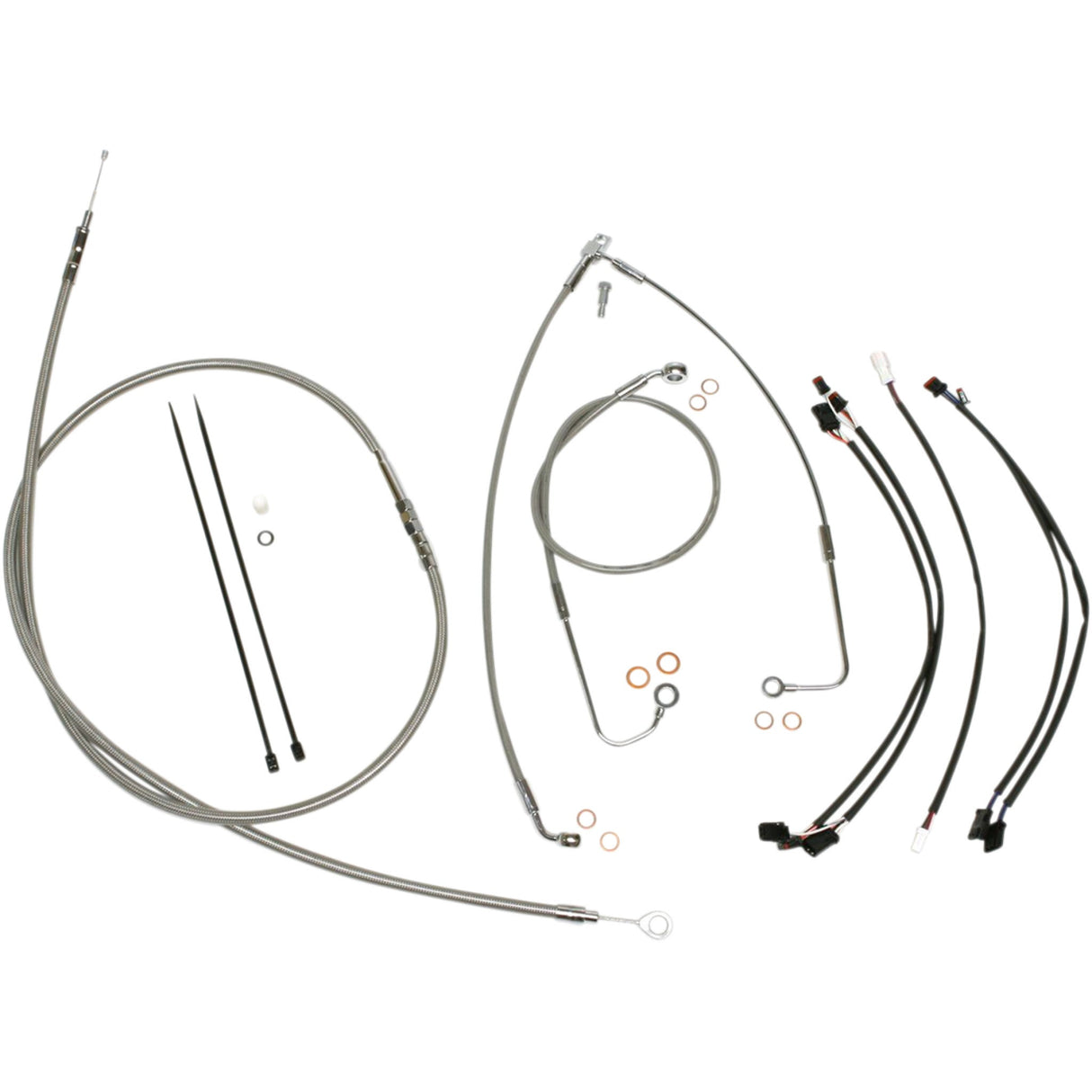 MAGNUM SHIELDING 0662-0536 589782 XR Handlebar Installation Kit - Stainless Steel/Chrome