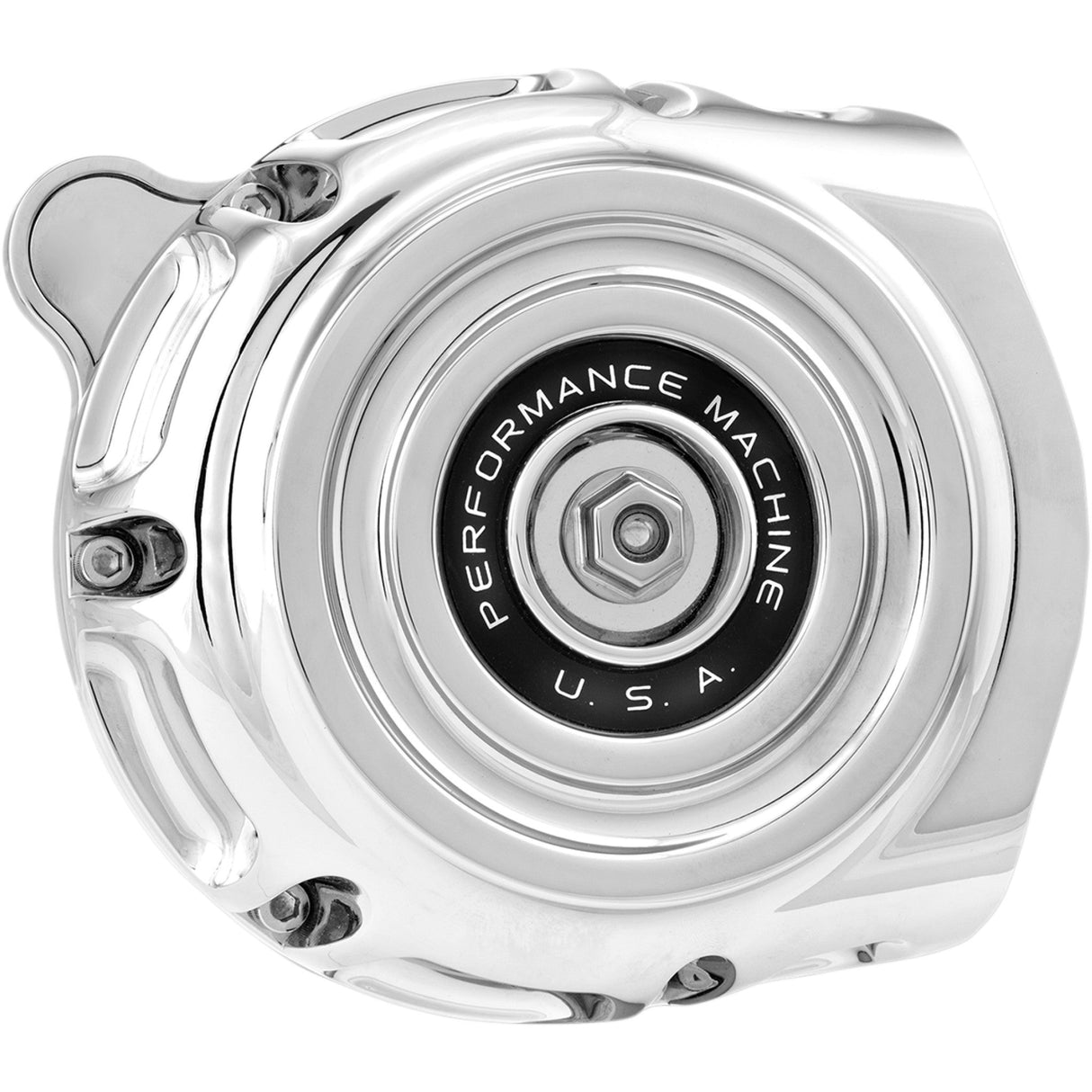 PERFORMANCE MACHINE (PM) 1010-2234 0206-2131-CH Vintage Air Cleaner - Chrome