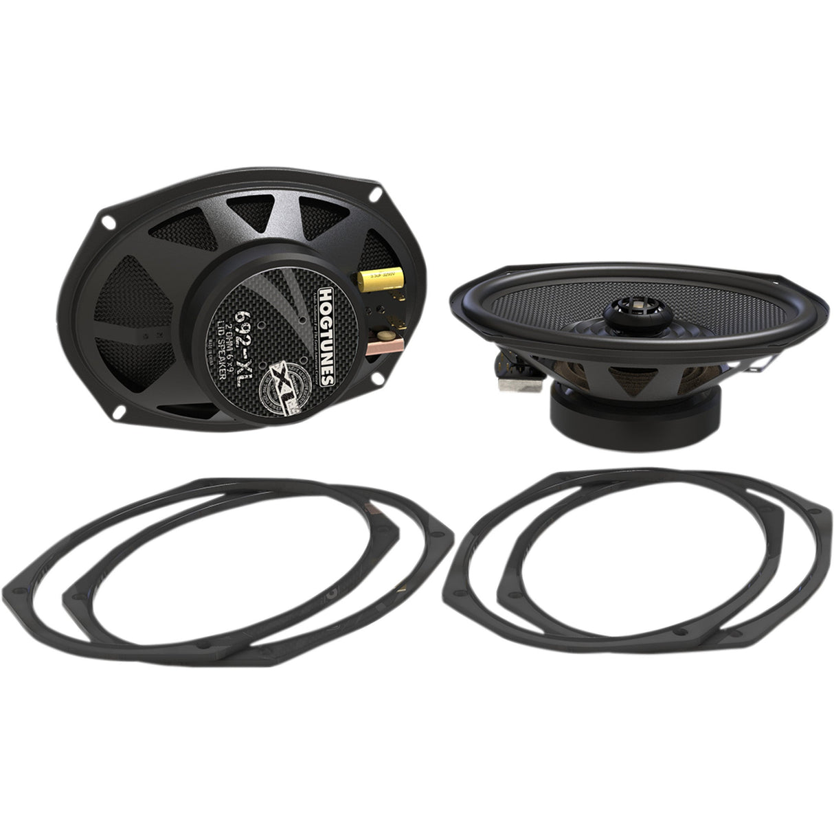 Hogtunes 692-XL Speaker Kit For Harley Touring 1998-2026