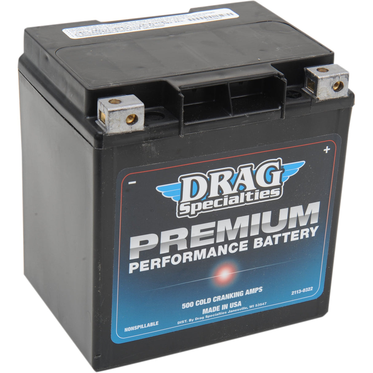 DRAG SPECIALTIES 2113-0322 Premium Performance Battery gyz32hl