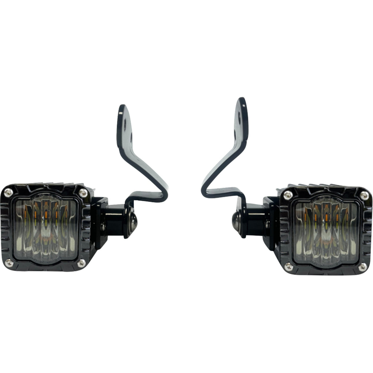 CUSTOM DYNAMICS 2040-3443 SD-23RG-FT-AW Shark Demon® LED Front Turn Signals Front Turn Signals - Shark Demon® - LED - Amber/White - Smoke