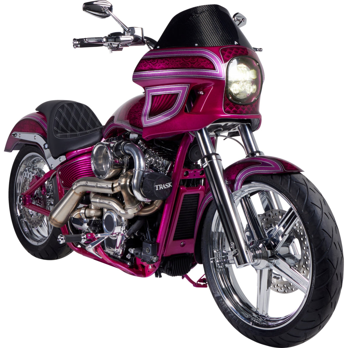 PERFORMANCE MACHINE (PM) 0403-0170 0208-2178-CH Lower Fork Legs - 49 mm - Chrome - Lower - Single Disc