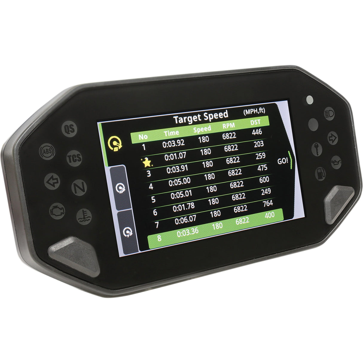 KOSO NORTH AMERICA 2210-0567 BA081000 RX-4 Multifunction Speedometer/Tachometer TFT Multifunction Meter - RX-4 - Yamaha - MT-07 | MT-09