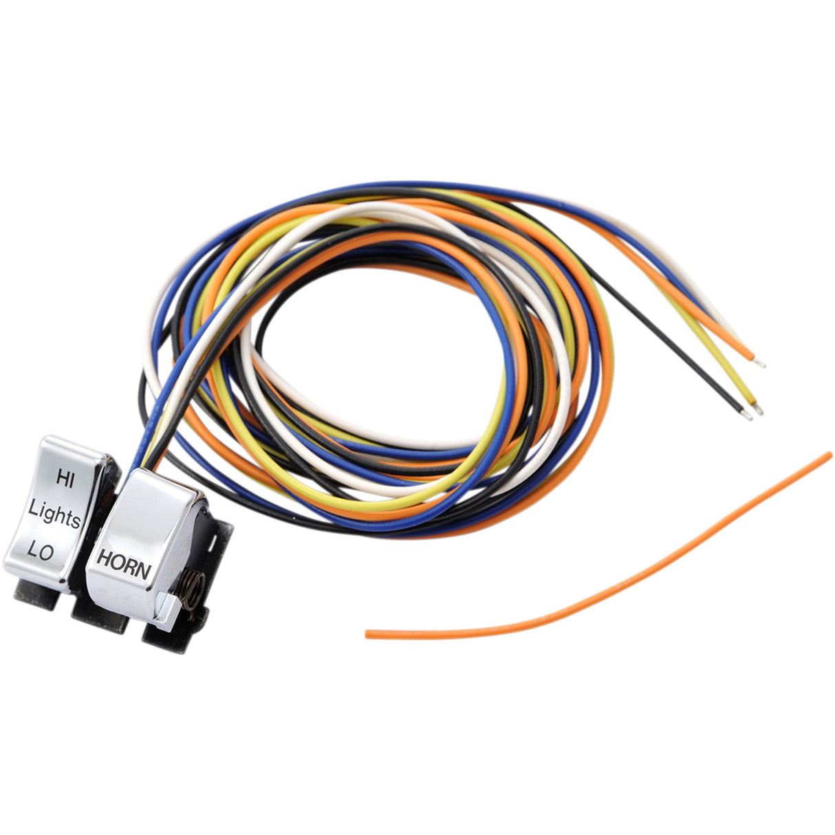 DRAG SPECIALTIES DS-272257A Handlebar Switch Kit dimmer/horn - chrome