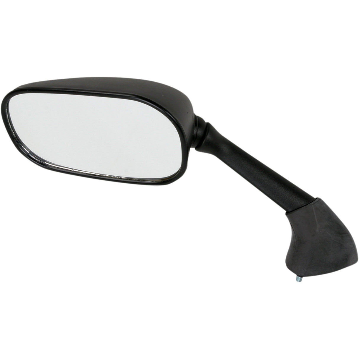 EMGO 0640-0512 20-37442 OEM-Style Replacement Mirror Mirror - Side View - Rectangle - Black - Left