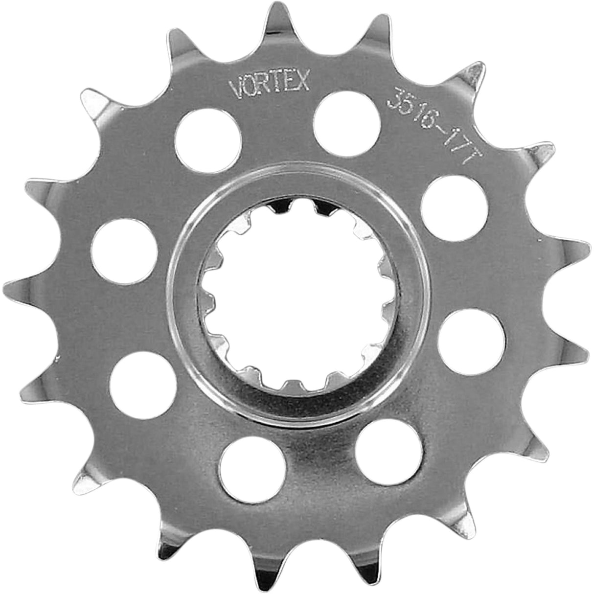 VORTEX 1212-0418 3516-17 Steel Countershaft Sprocket Front Sprocket - 17-Tooth