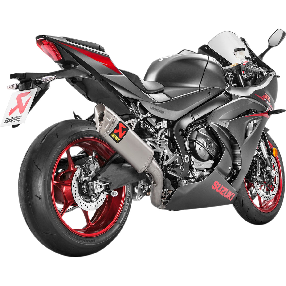 Akrapovic Racing Line 4-Into-2-Into-1 Exhaust System - S-S10R11-APLT Suzuki 1000 2017-2025