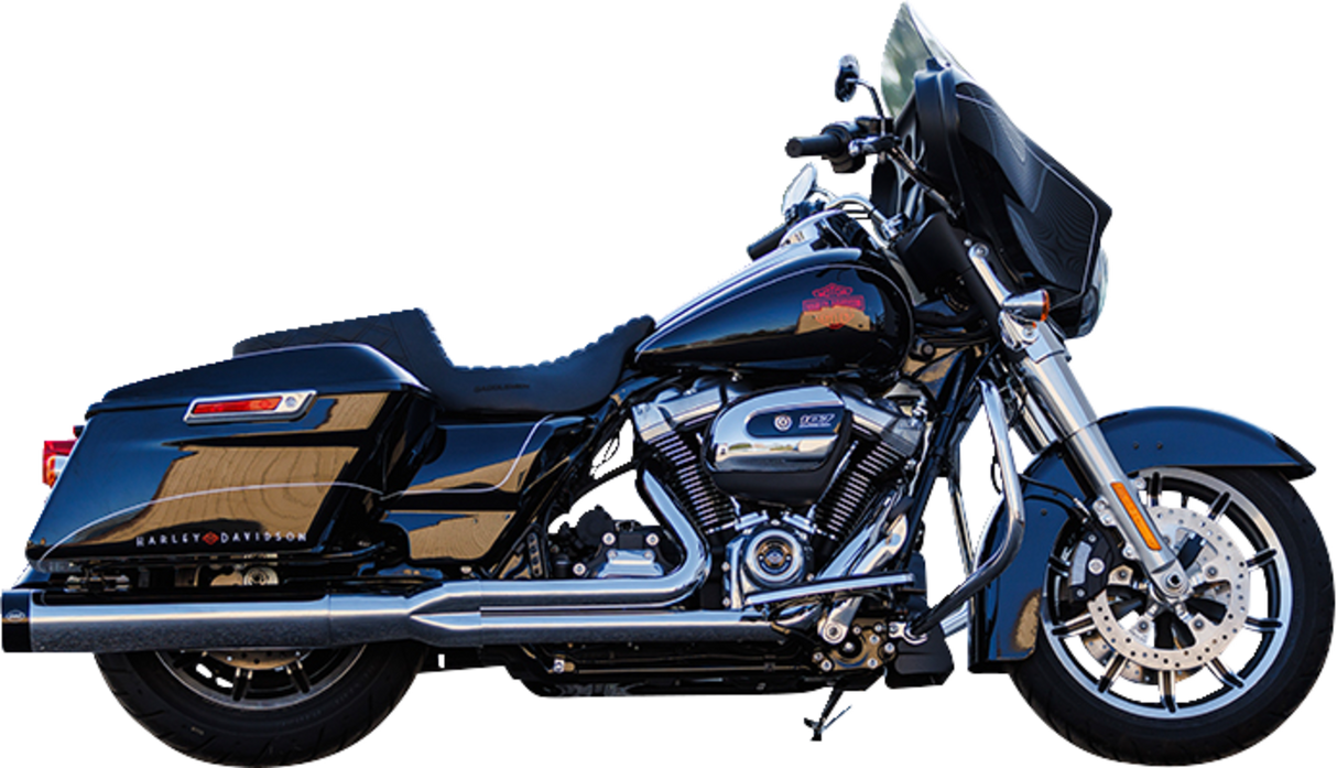 2-into-1 Sidewinder Exhaust System - 50-State - Chrome - M8 Touring - 1800-2731