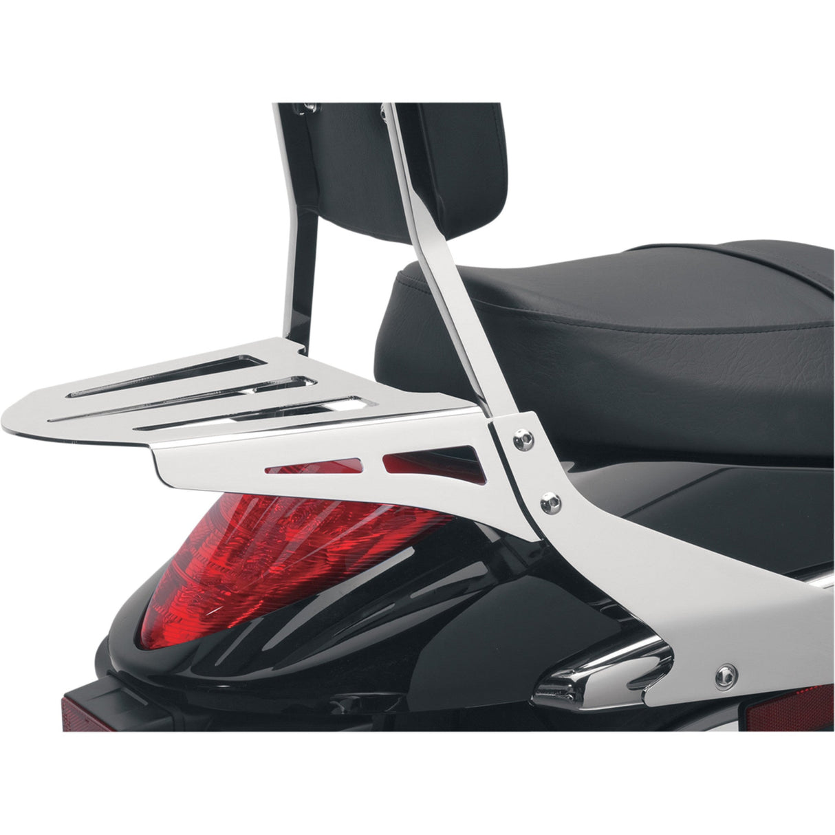 Cobra Luggage Rack For Sissy Bar Chrome Formed - 02-3600 For Honda Motorcycles 1987-2016 | Yamaha XV1600A / 1600 / XV1700A / V-Star 950 1999-2016
