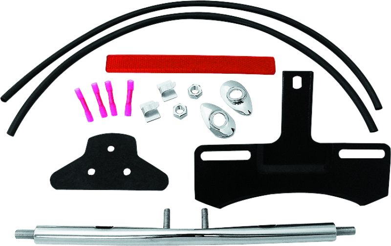Bikers Choice 490584 04-19 XL 02-17 FXD Turn Signal Relocation Kit Replaces H-D 68732-02A