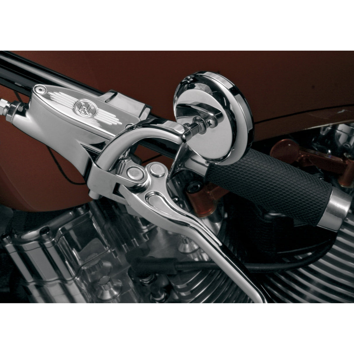 TODD'S CYCLE 0640-0433 SML-1 Shooter Mirror chrome - left