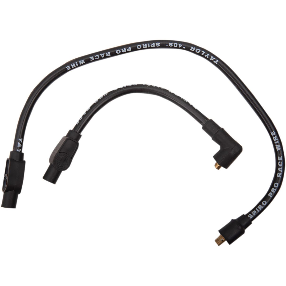 Sumax 409 Pro Race Custom-Fit Spark Plug Wire Kit 10.4 Mm Black - 49033 For Harley Tour / Electra Glide / Touring / Sportster 1980-1998