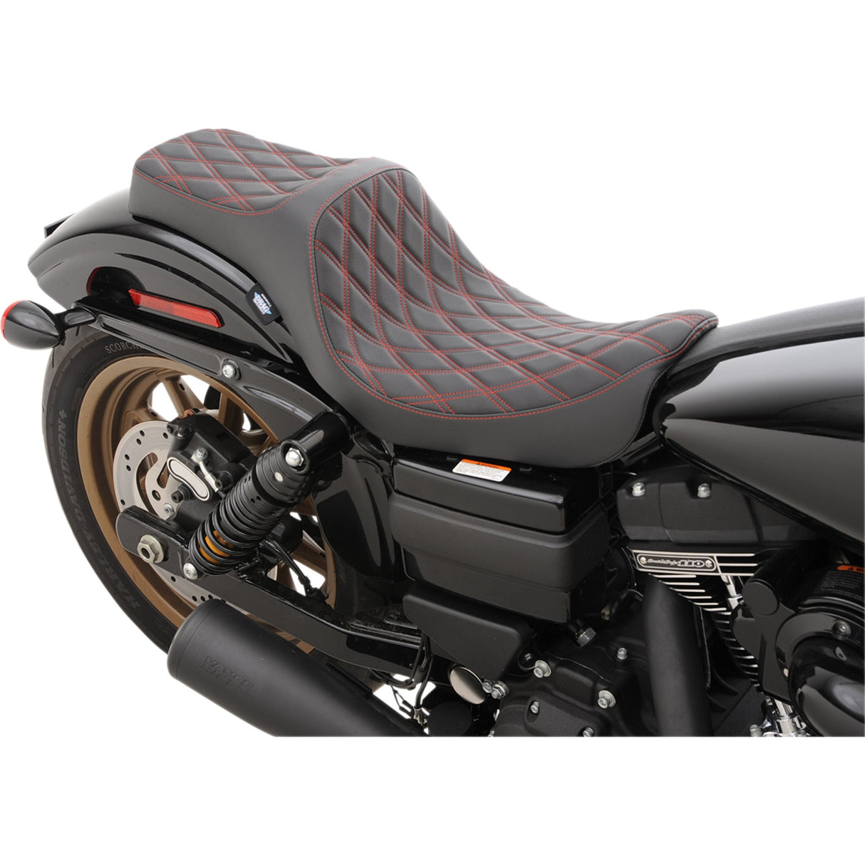 DRAG SPECIALTIES Predator III Seat - FXD/FLD '06-'17