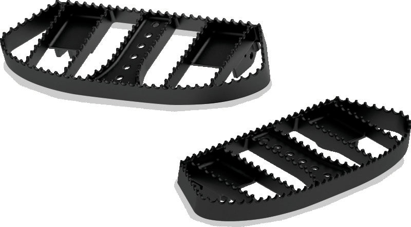 Burly Brand B13-1050B MX Floorboards - Black