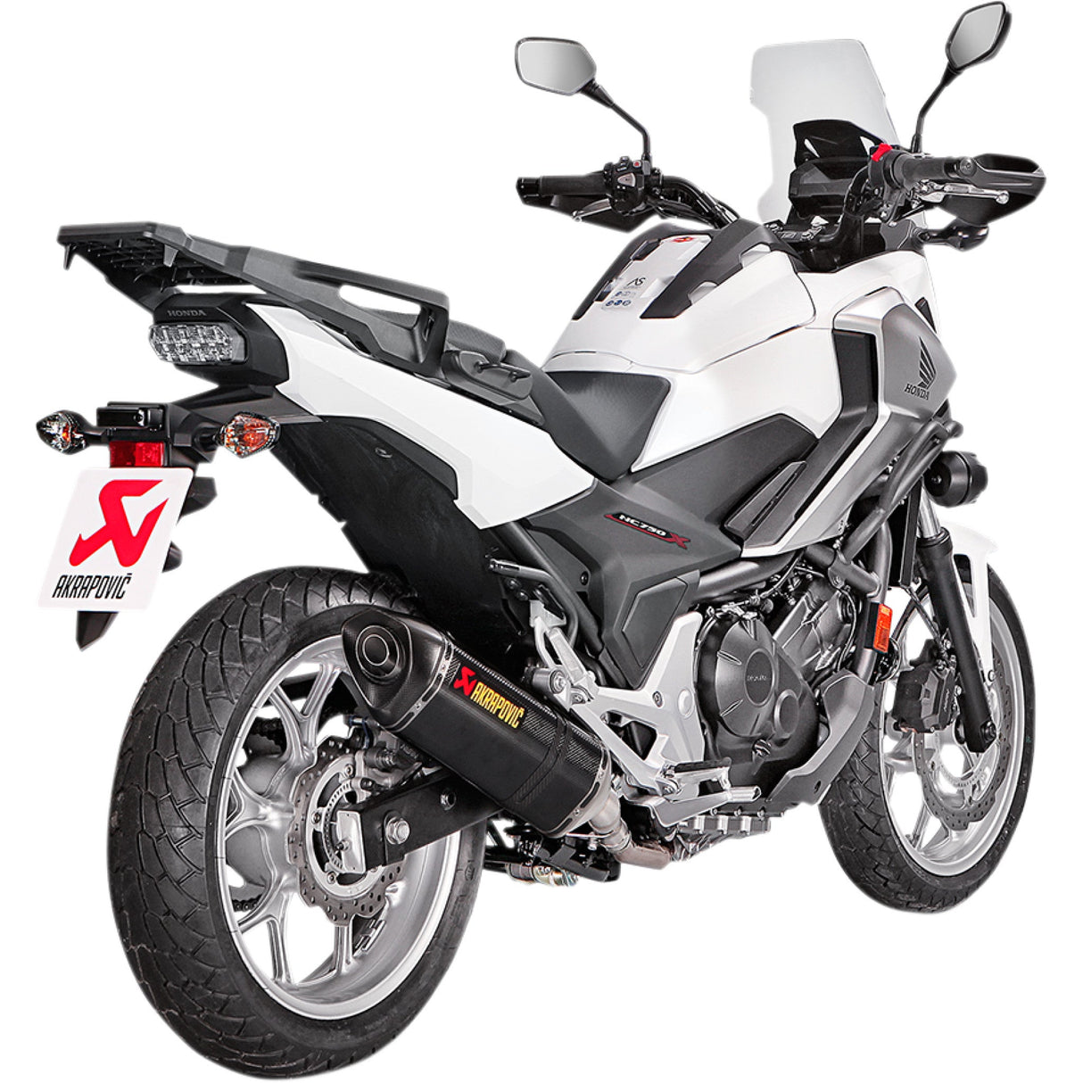 AKRAPOVIC 1811-3156 S-H7SO2-HRC Carbon Fiber Slip-On Line Muffler Slip-On Line Muffler - Carbon Fiber