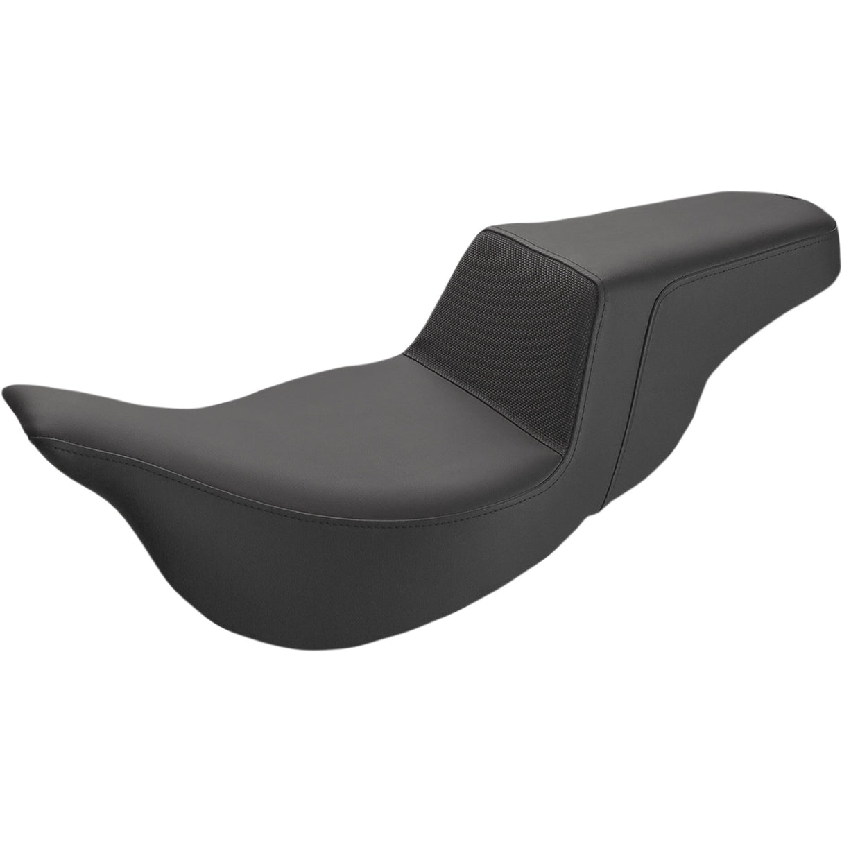 Saddlemen Step-Up Seat — Gripper Black - 808-07B-174EXT For Harley Touring 2008-2025
