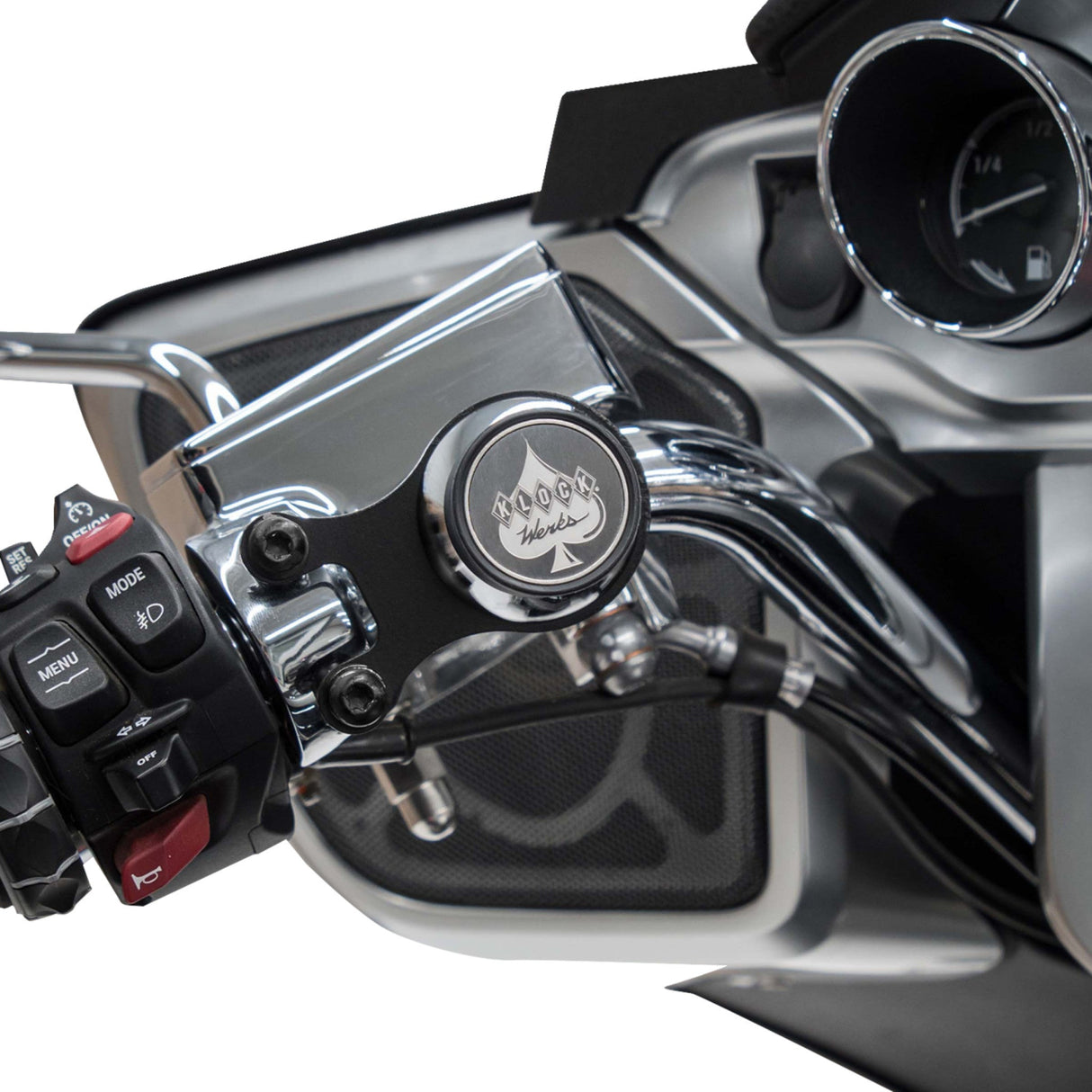 KLOCK WERKS 0636-0734 KWD-06-0424-B iOmounts® Magnetic Phone Mount for BMW ambidextrous - black
