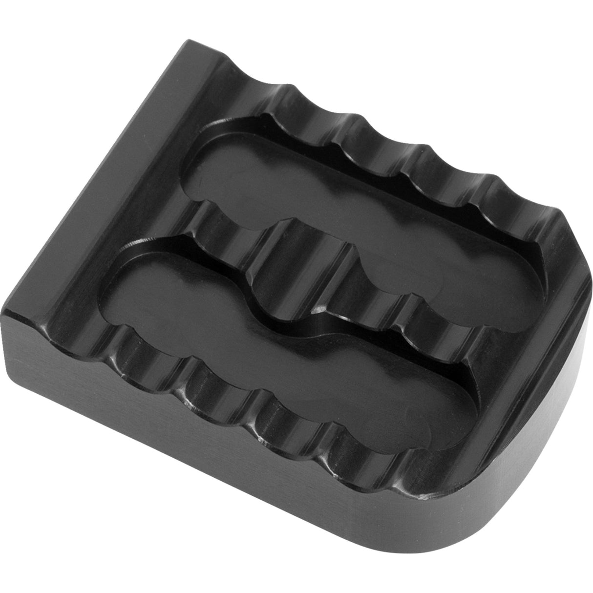 Joker Machine Brake Pedal Cover Black Serrated - 08-650-1B For Harley Softail 2018-2021
