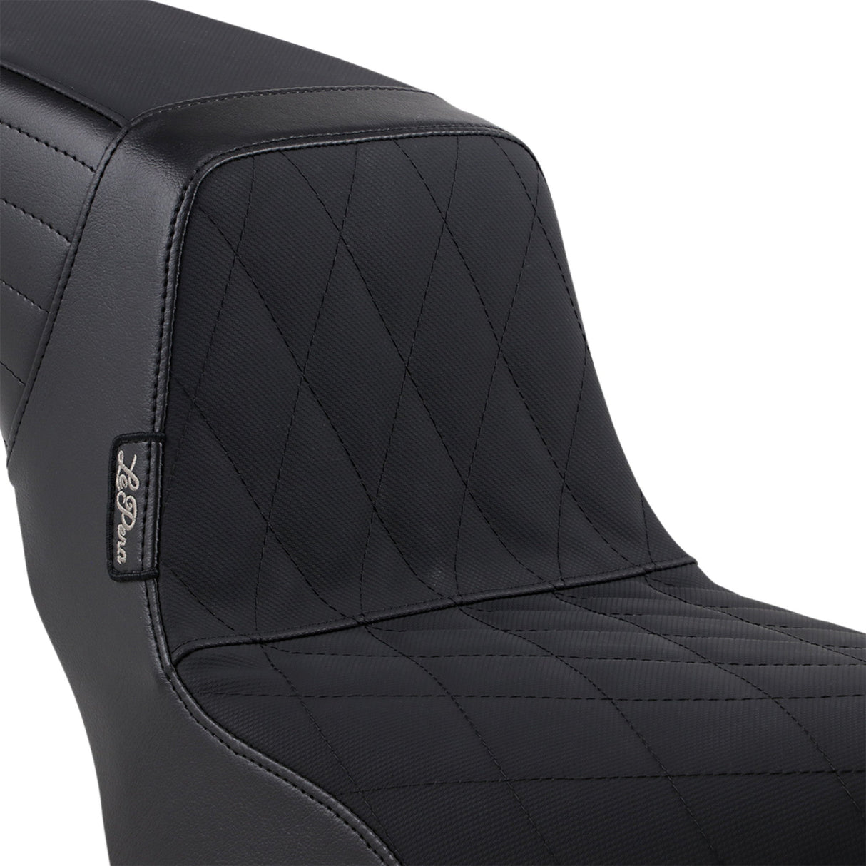 LePera Kickflip Seat — Diamond With Gripp Tape Black - LY-590DMGP For Harley Softail 2018-2023