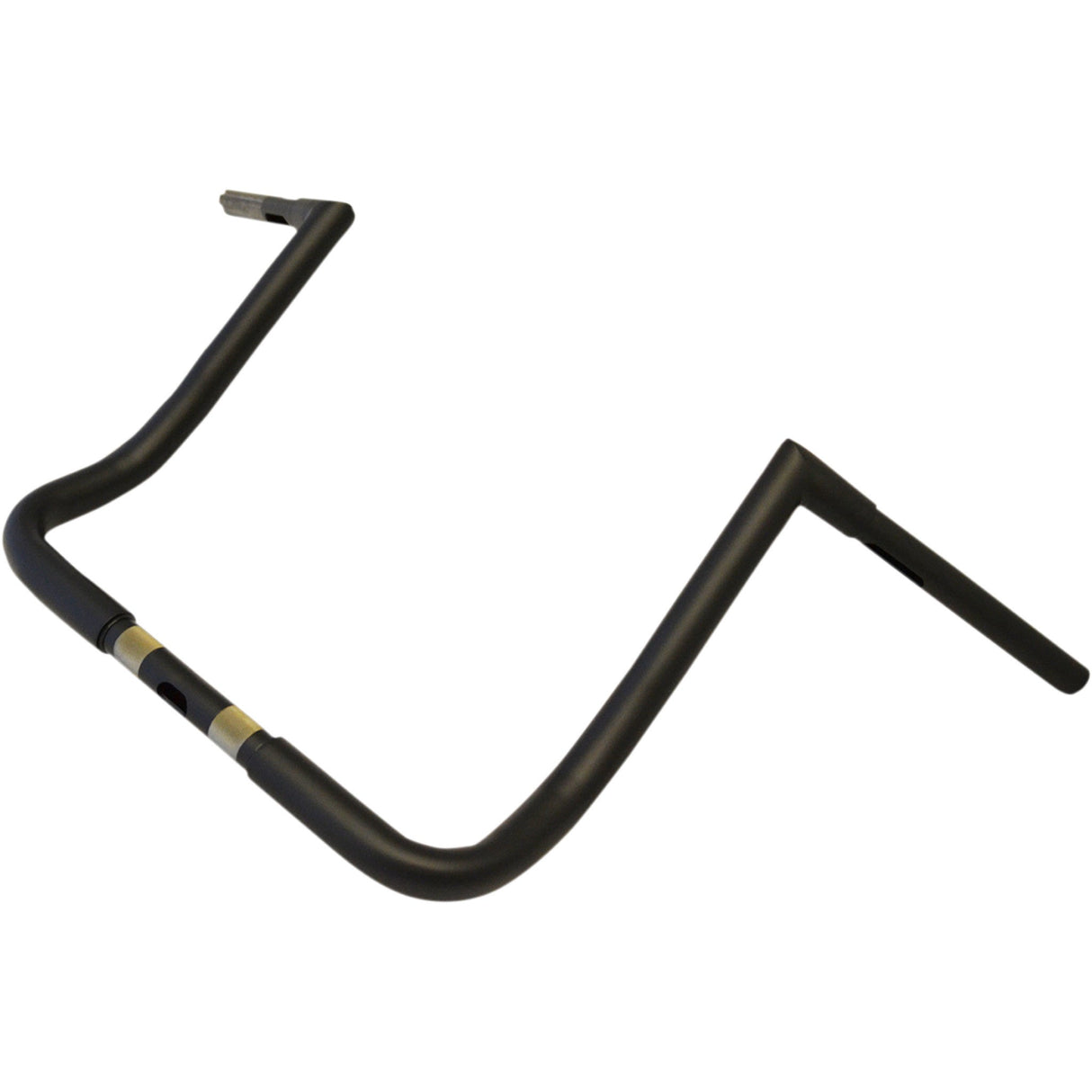 LA Choppers 1-1/4" Twin Peaks Touring Handlebar 14" Flat Black - LA-7361-14M For Harley Touring 1996-2022
