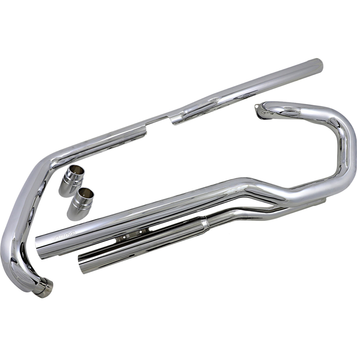 Cobra Speedster 2-Into-2 Exhaust System - 1825 Honda VTX1800C 2002-2007