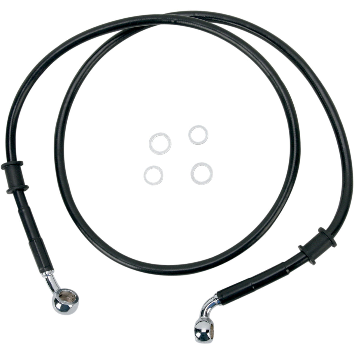 DRAG SPECIALTIES Stainless Steel Brake Line Kit Front - (Upper)