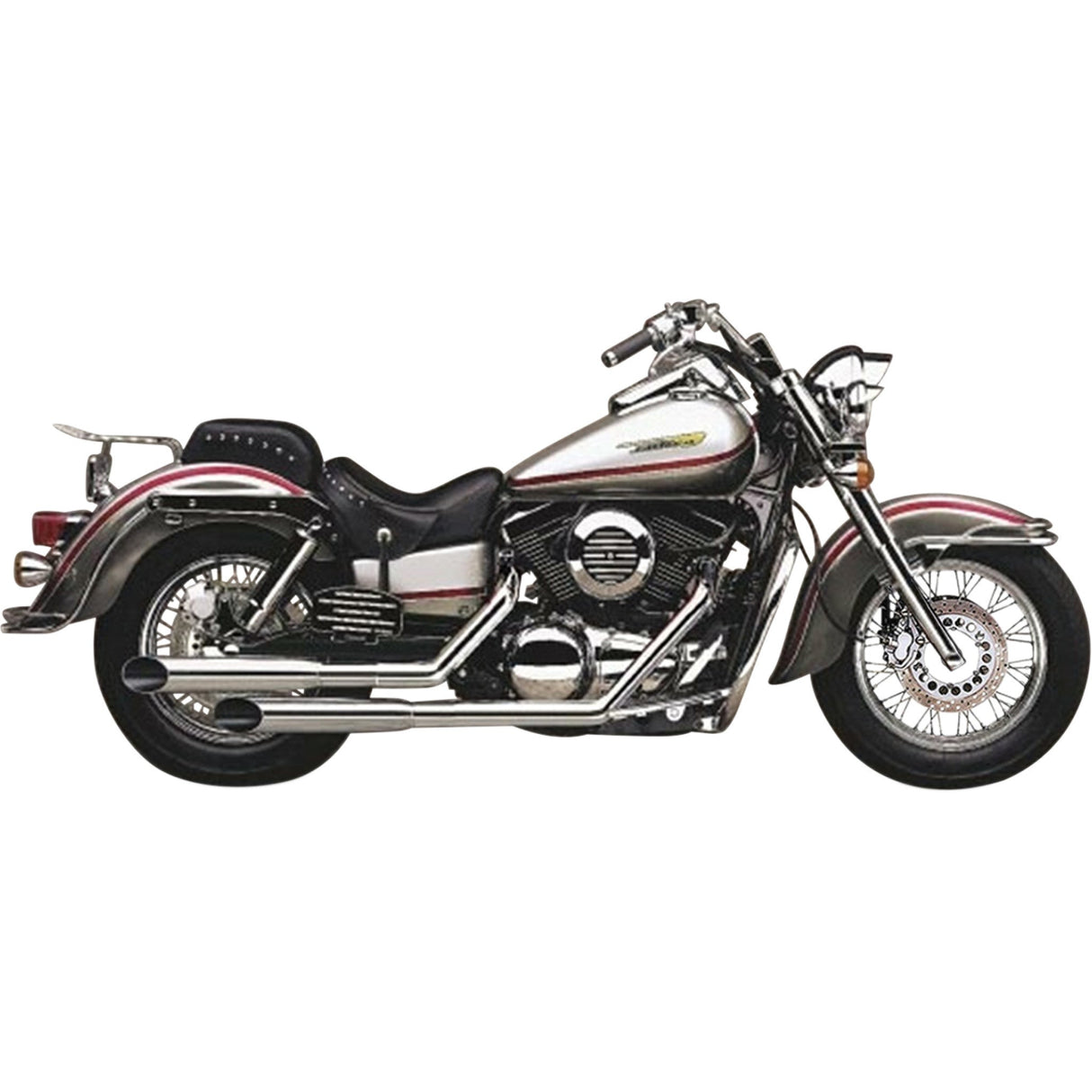 COBRA BLV4569SC 4569SC Classic Deluxe Exhaust System Classic Deluxe Exhaust - Chrome - VN1500