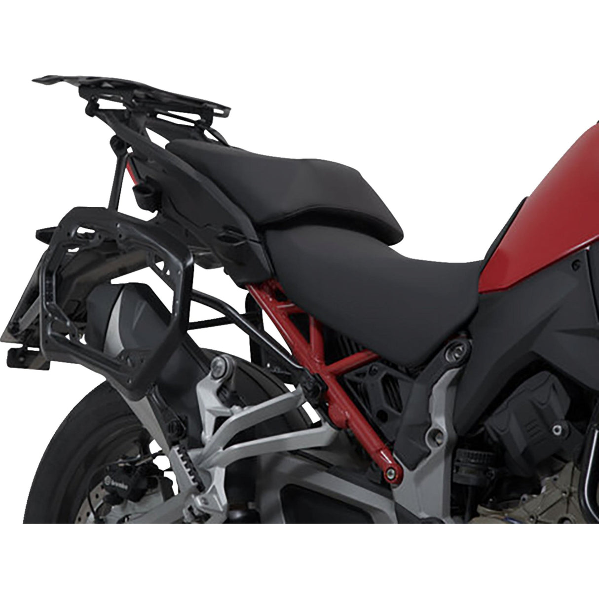 SW-MOTECH 3580-0415 KFT.07.311.70000/S TRAX ADV Aluminum Case System silver - bmw r 1200 '04-'13