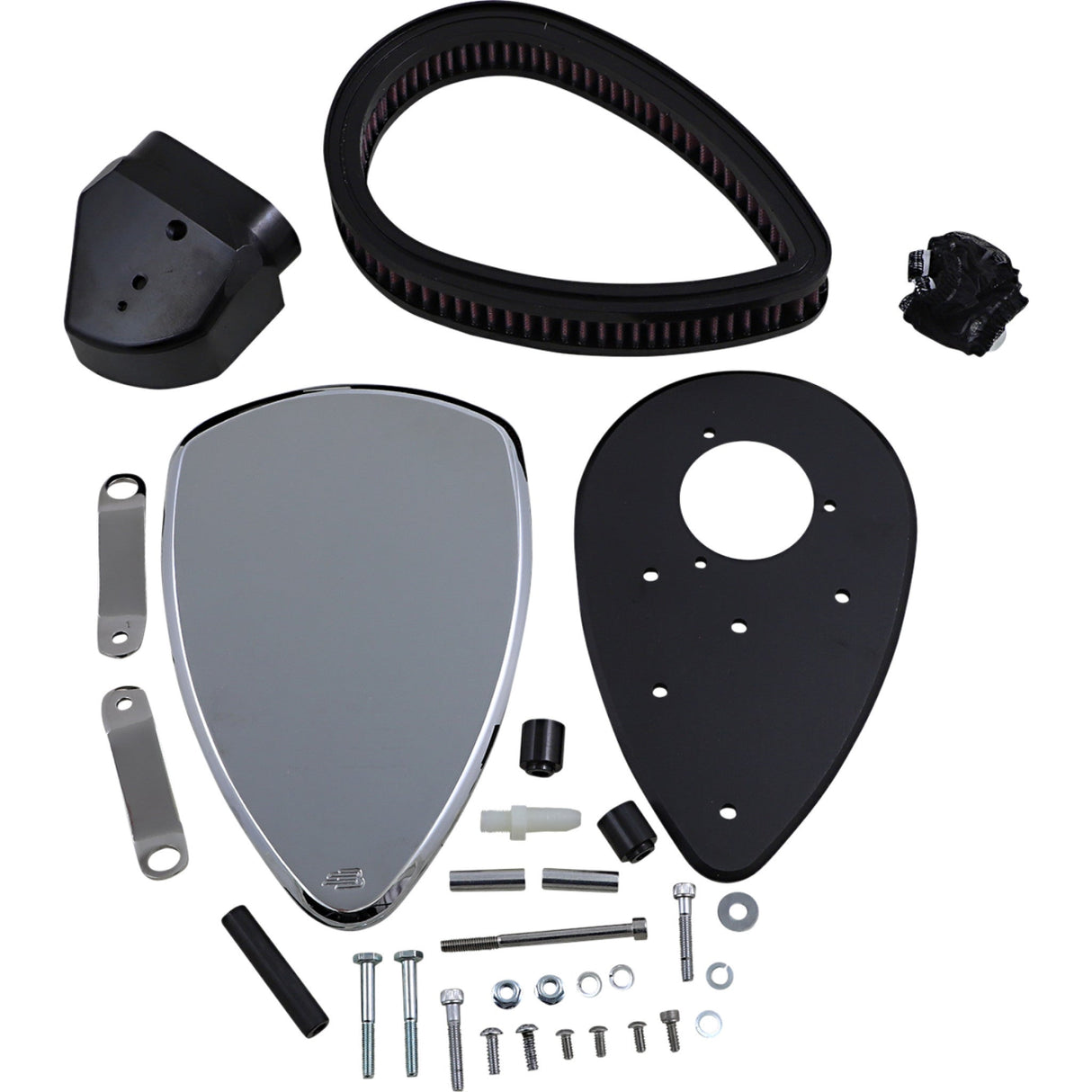 BARON 1010-0774 BA-2080-00 Big Air Kit smooth - chrome