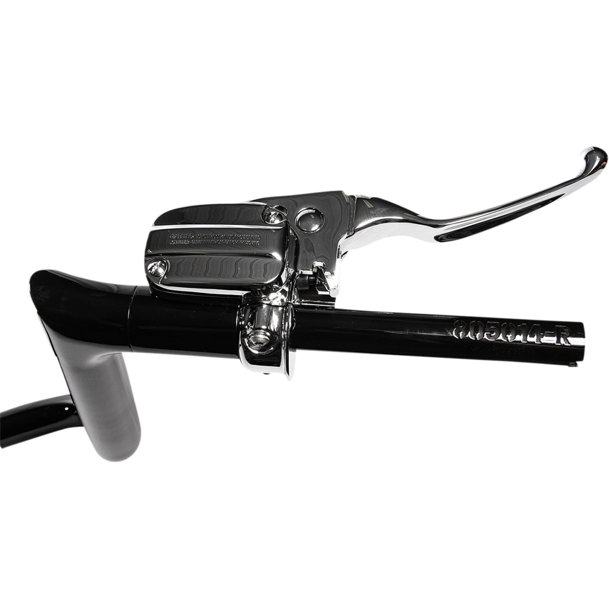 FAT Baggers INC. 1-1/2" EZ Install Pointed Top Handlebar 14" Black - 805014-B For Harley Touring 2006-2020