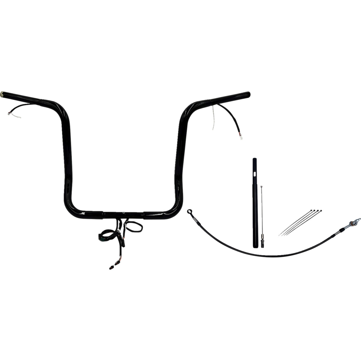 Fat Baggers Inc. Handlebar - 912516-B For Harley Touring 2021-2022