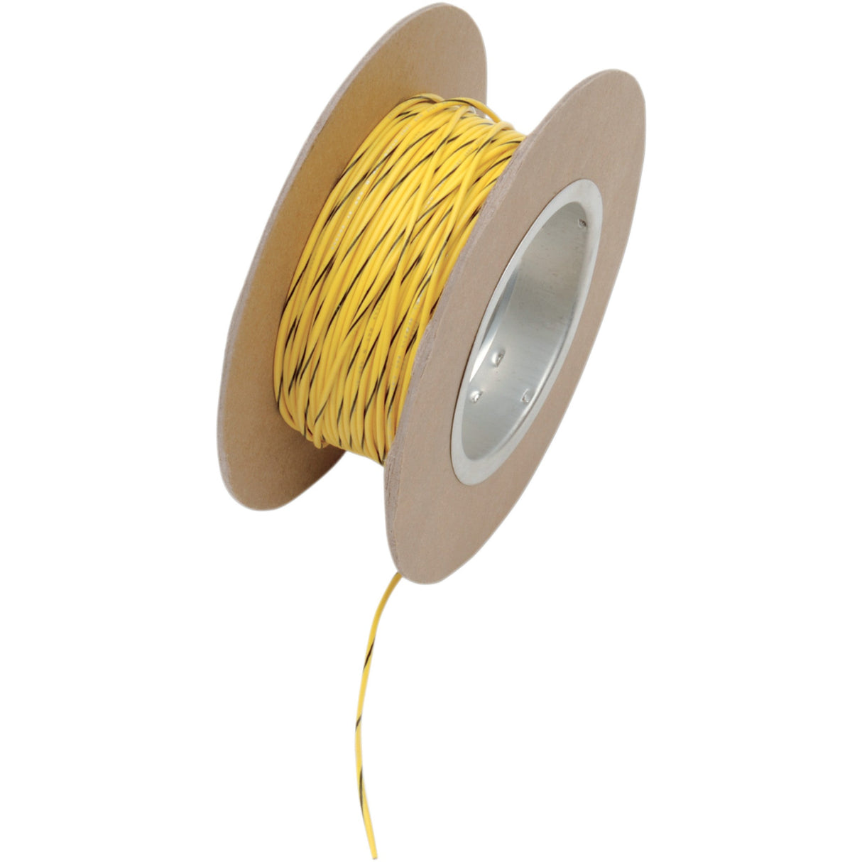 NAMZ 2120-0528 NWR-40-100 OEM Color Wire Spool 100' Wire Spool - 18 Gauge - Yellow/Black