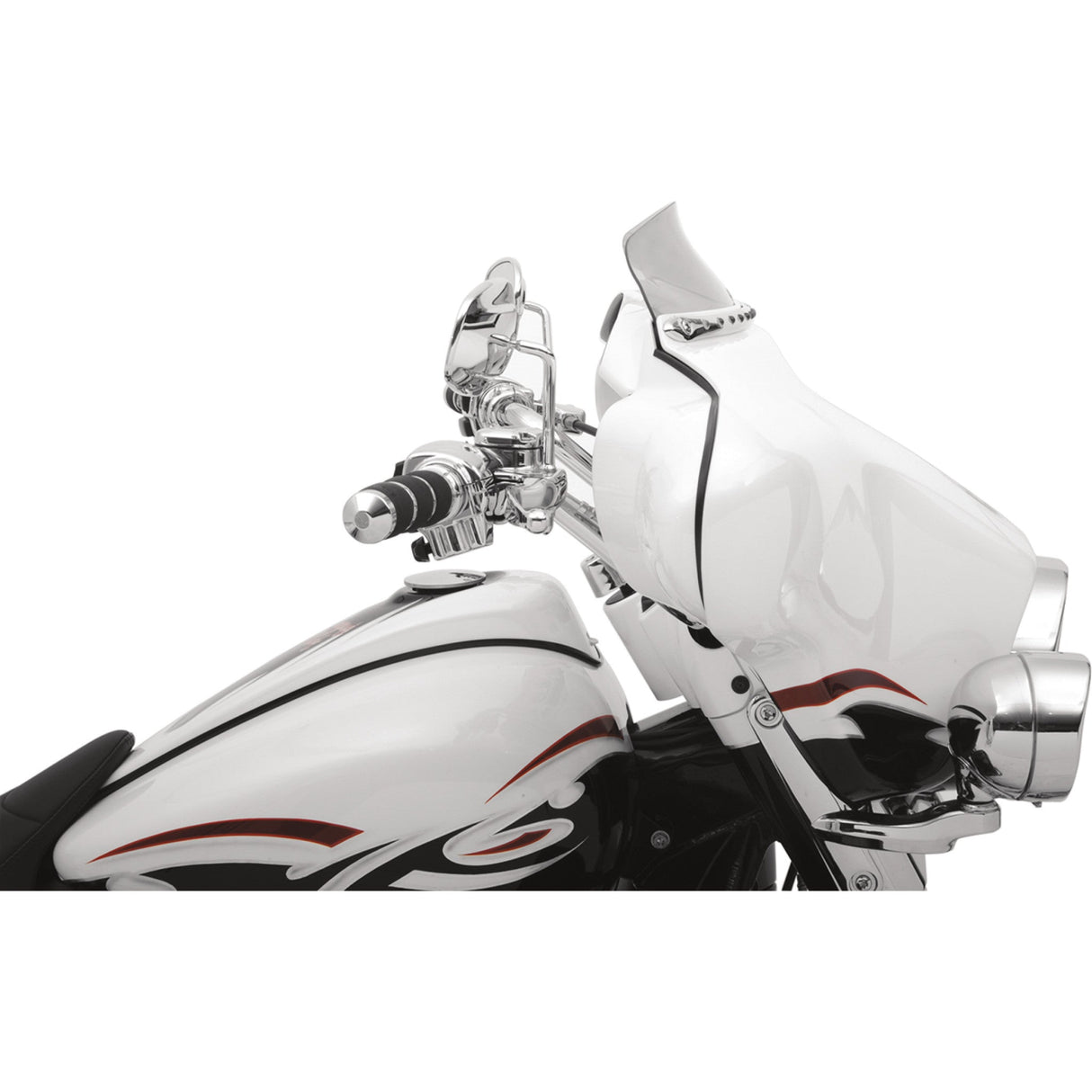 Klock Werks Flare® Windshield 3-1/2" Tinted - KWW-01-0202 For Harley Touring 1996-2013