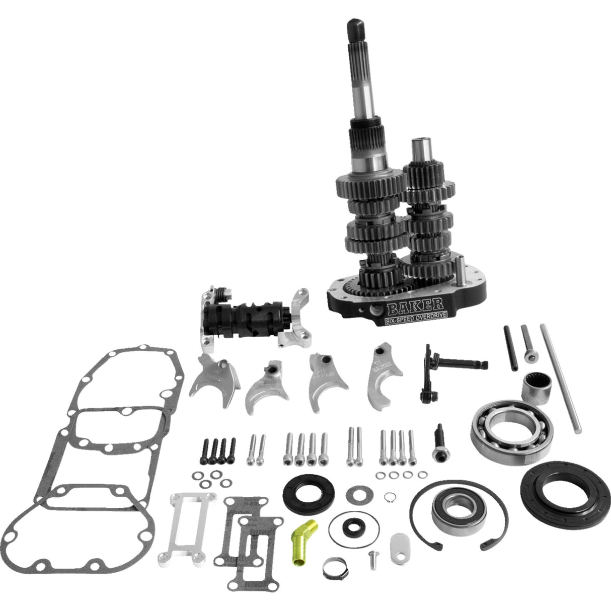 Baker Drivetrain OD6 Gear Set - OD6-404P2-03 For Harley Touring 2002-2006