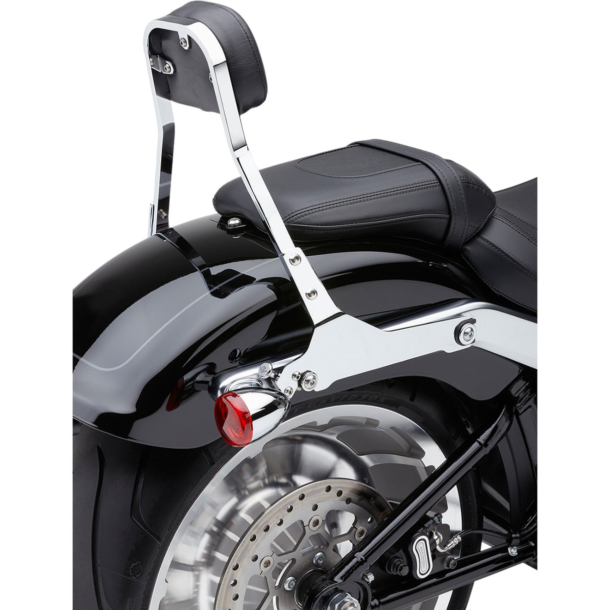 COBRA 1501-0599 602-2027 Detachable Backrest Kit - 11" - Chrome - Softail