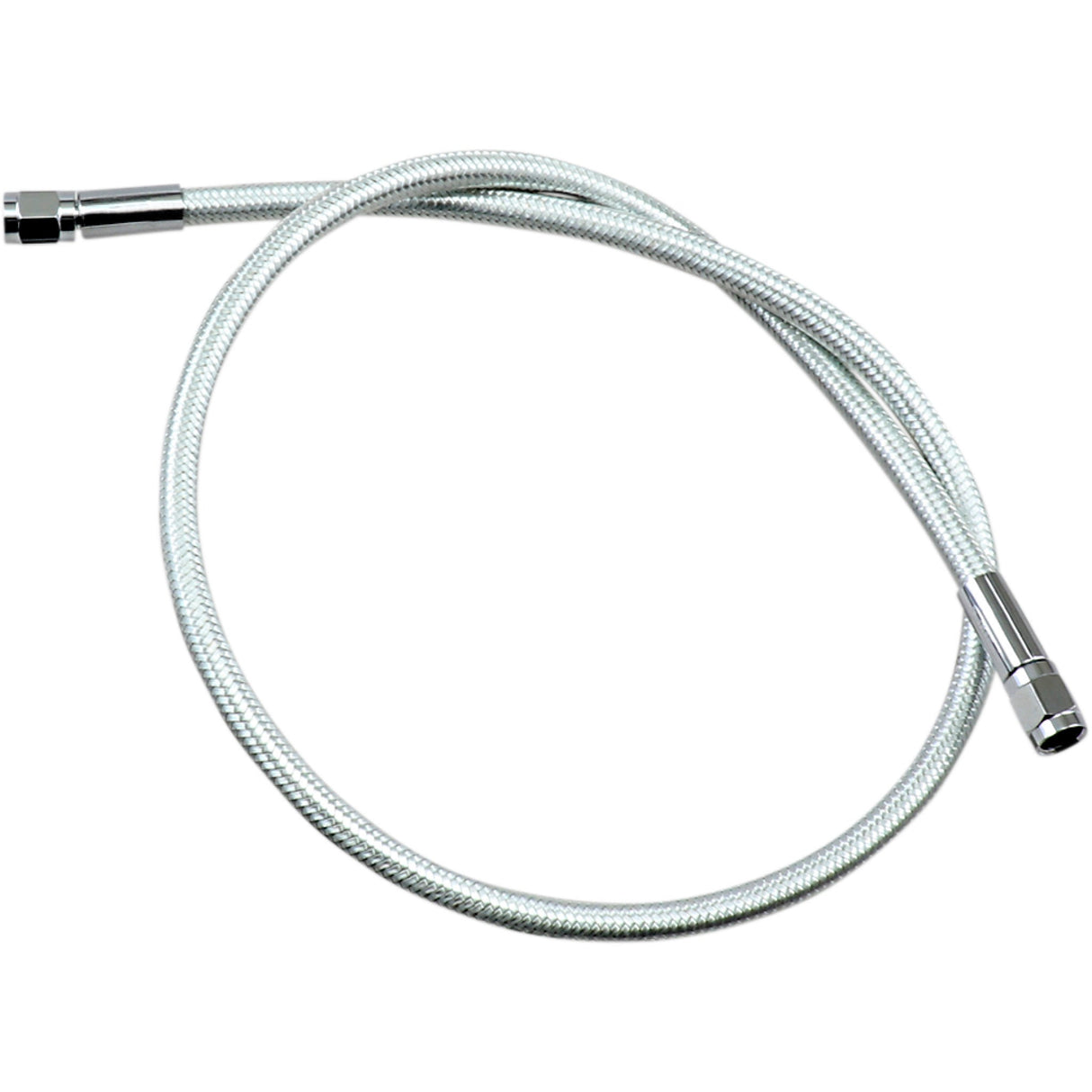 MAGNUM SHIELDING 1741-5427 AS3530 Braided Universal ABS Brake Line - 30" - Sterling Chromite II