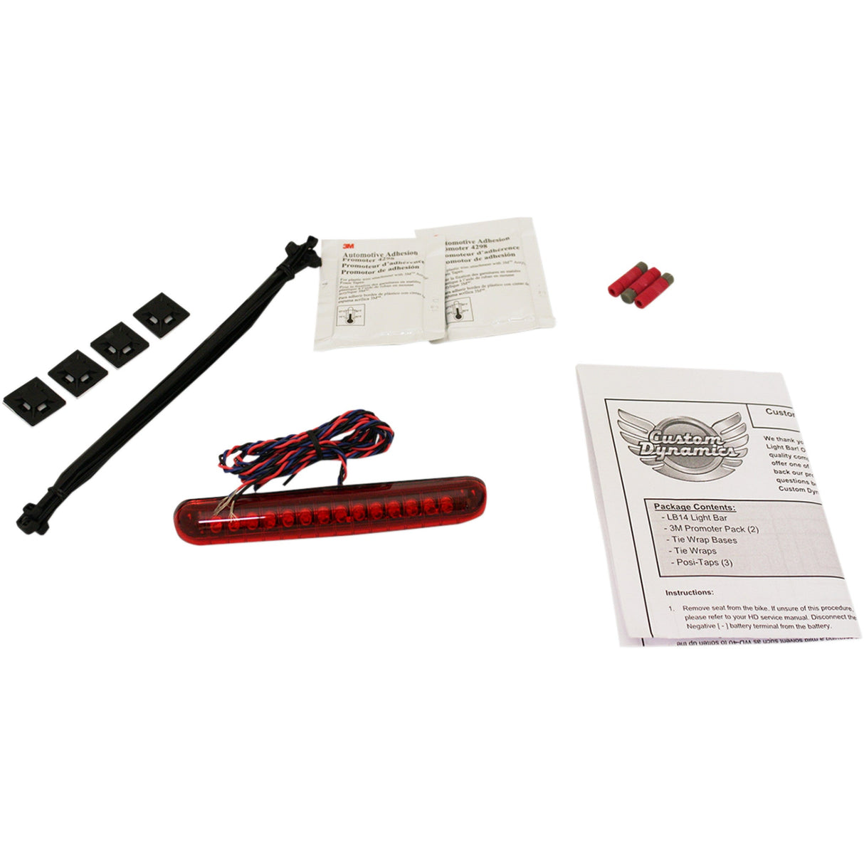 CUSTOM DYNAMICS 2040-1510 LB14 Breakout Light Bar Light Bar - Breakout