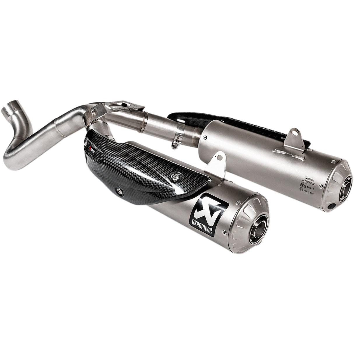 AKRAPOVIC 1812-0394 L-D11SO3 Link Pipe stainless steel
