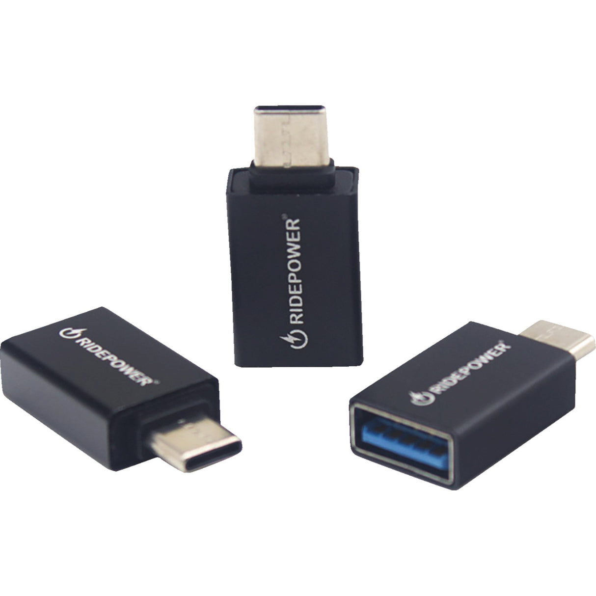 RIDEPOWER 3807-0747 RPUSBCMUSBFADPT Female USB to Male USB-C Power Adapter Power Adapter - Female USB to Male USB-C
