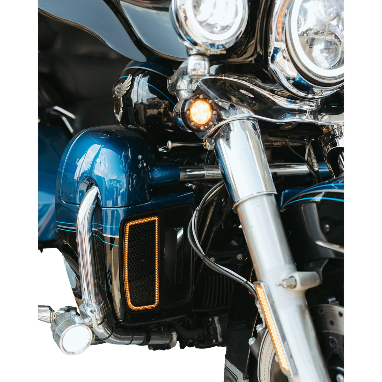 Custom Dynamics ProBEAM® Turn Signal - PB-BR-AW-57-BS For Harley Motorcycles 1984-2025